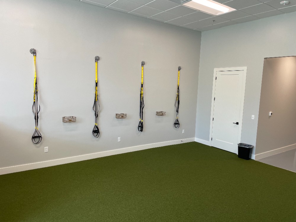 Fort Worth Chiropractor Office With Training Equipment