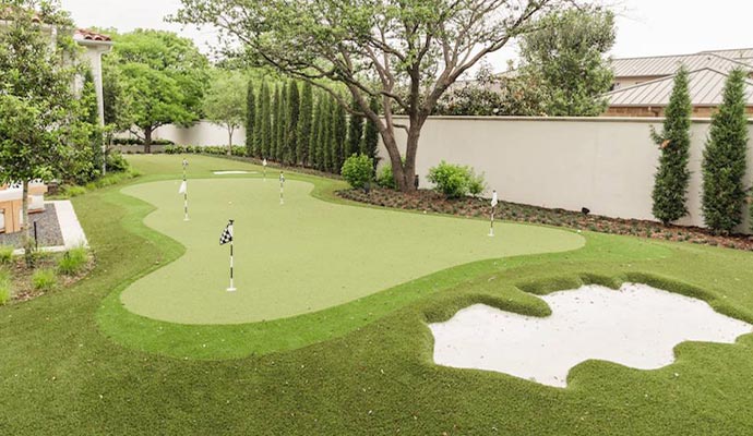 Turf in golf course